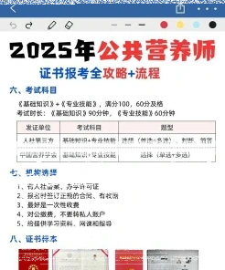 营养师证