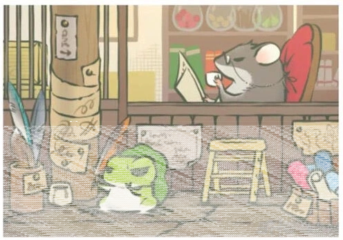 旅行青蛙屋内杂货店明信片总览