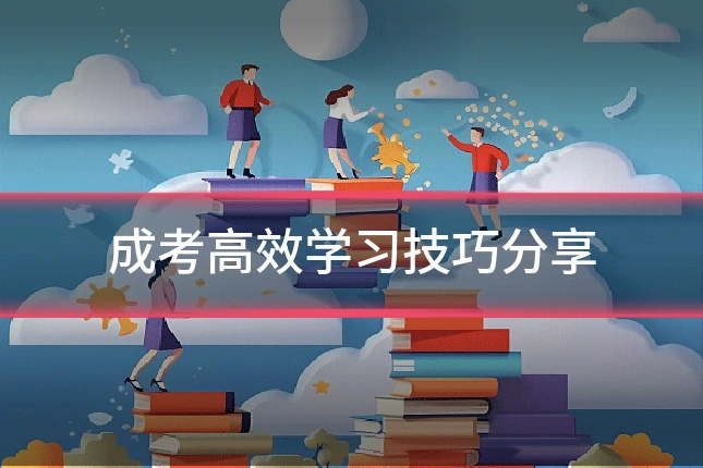 成考高效学习技巧分享