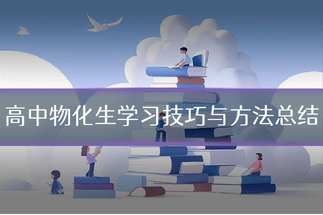 高中物化生学习技巧与方法总结