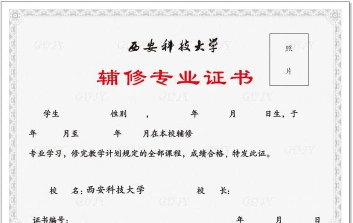 辅修专业