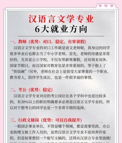 汉语言文学