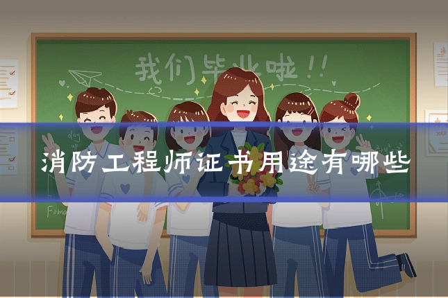 消防工程师证书用途有哪些