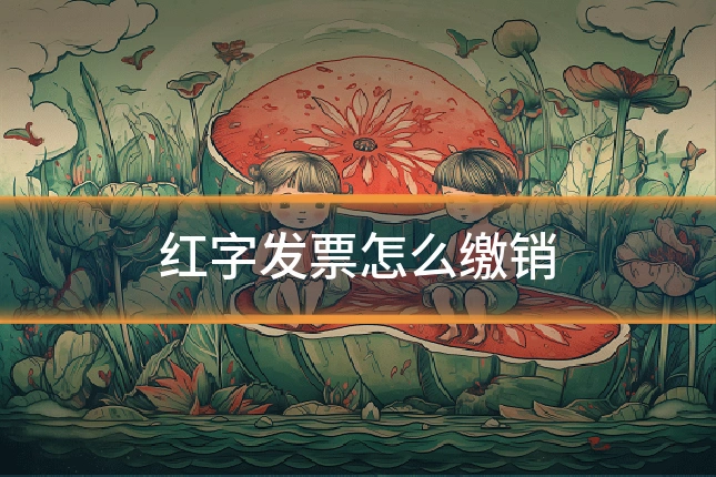 红字发票怎么缴销