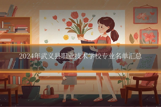2024年武义县职业技术学校专业名单汇总