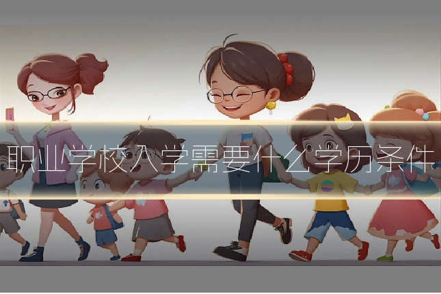 职业学校入学需要什么学历条件