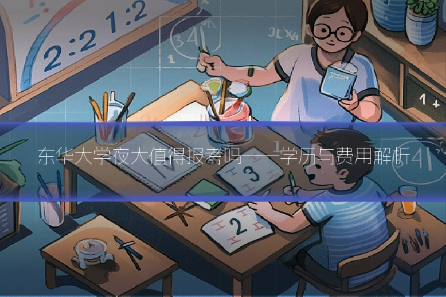 东华大学夜大值得报考吗——学历与费用解析