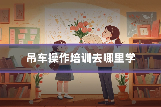 吊车操作培训去哪里学