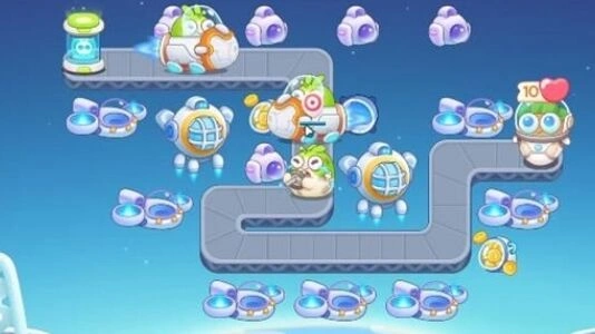 《保卫萝卜》太空穿越第五十七关技巧分享