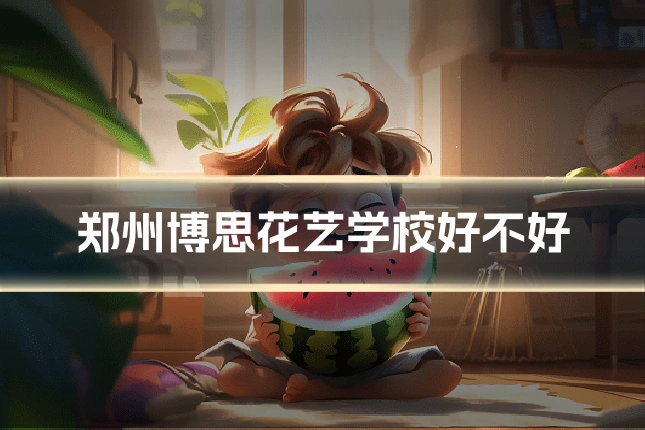 郑州博思花艺学校好不好