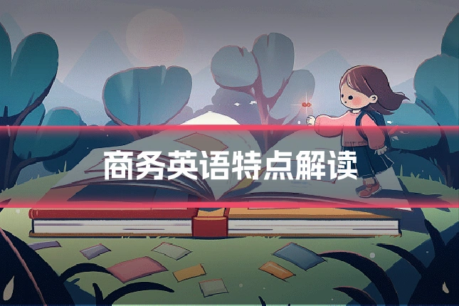 商务英语特点解读