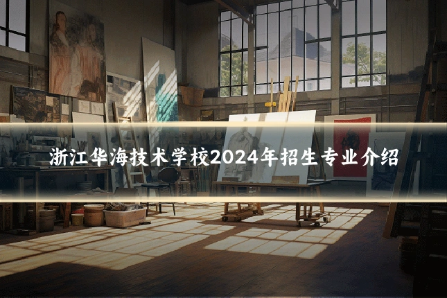 浙江华海技术学校2024年招生专业介绍