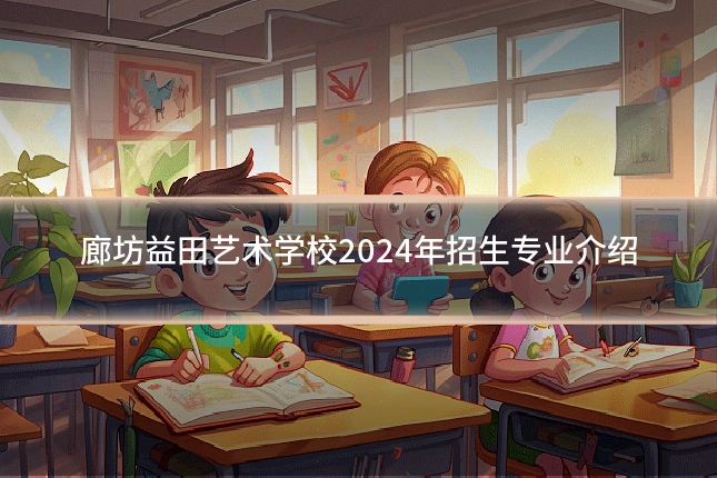 廊坊益田艺术学校2024年招生专业介绍