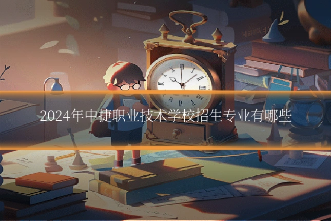 2024年中捷职业技术学校招生专业有哪些