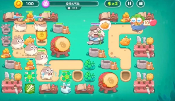 《保卫萝卜》喜乐月饼节第十三关流程