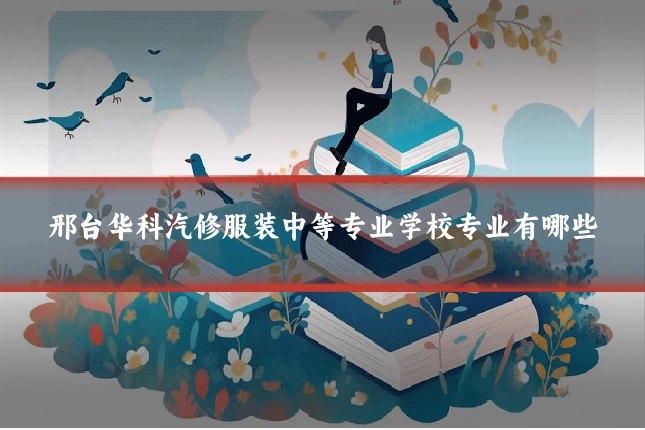 邢台华科汽修服装中等专业学校专业有哪些