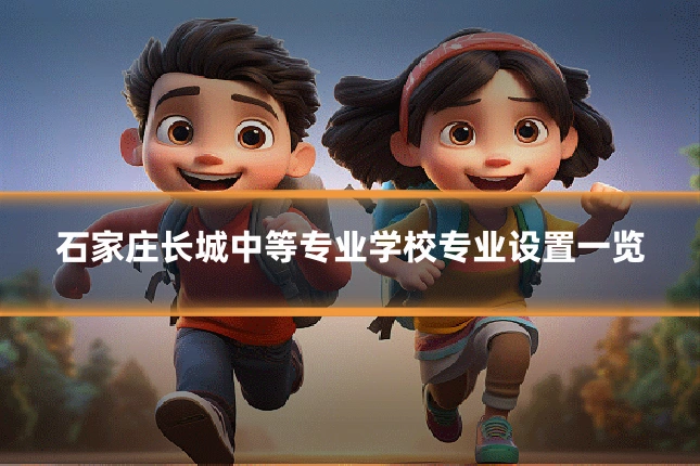 石家庄长城中等专业学校专业设置一览