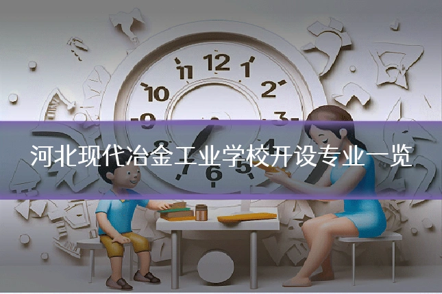 河北现代冶金工业学校开设专业一览