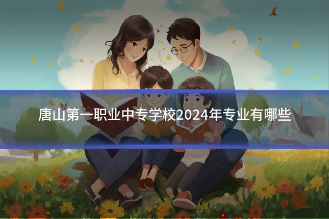 唐山第一职业中专学校2024年专业有哪些