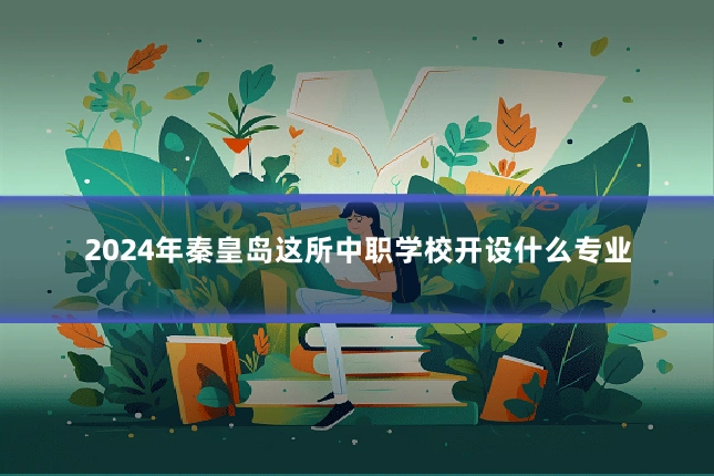 2024年秦皇岛这所中职学校开设什么专业