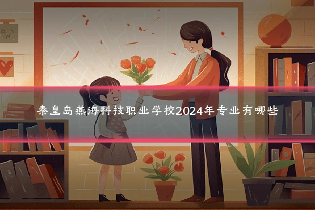 秦皇岛燕海科技职业学校2024年专业有哪些
