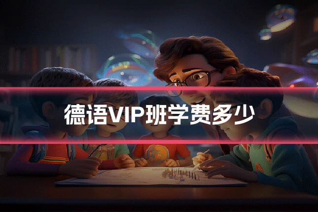 德语VIP班学费多少