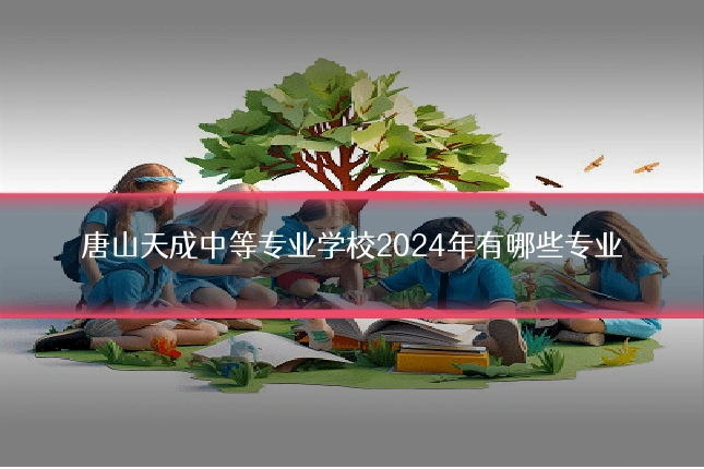 唐山天成中等专业学校2024年有哪些专业