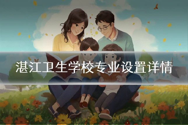 湛江卫生学校专业设置详情