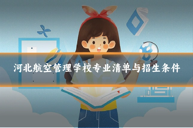 河北航空管理学校专业清单与招生条件