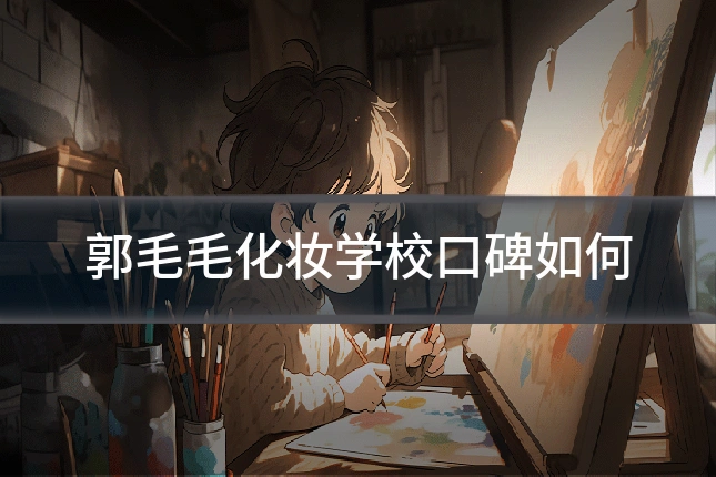 郭毛毛化妆学校口碑如何
