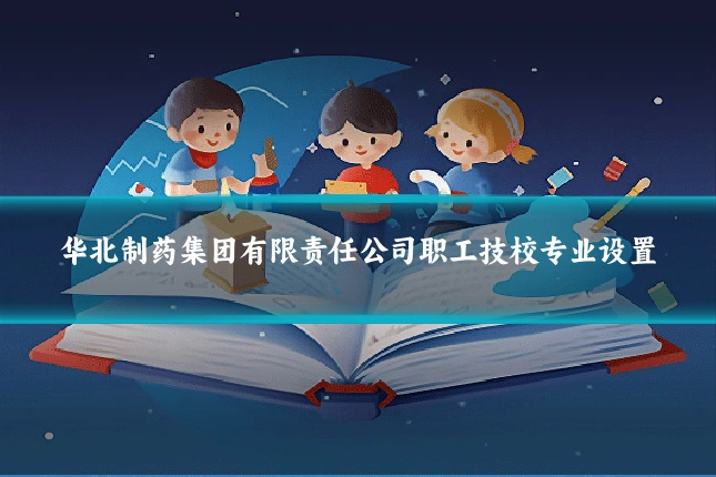 华北制药集团有限责任公司职工技校专业设置