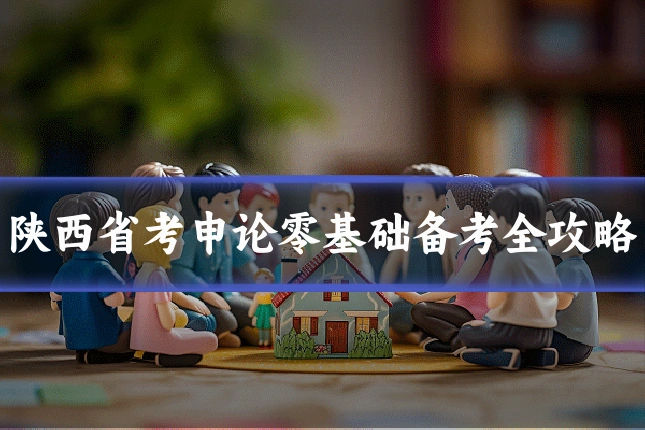 陕西省考申论零基础备考全攻略