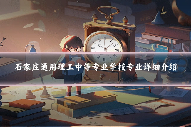 石家庄通用理工中等专业学校专业详细介绍