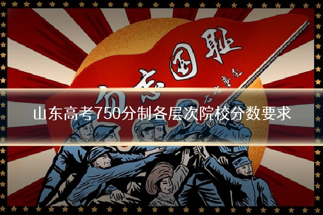 山东高考750分制各层次院校分数要求