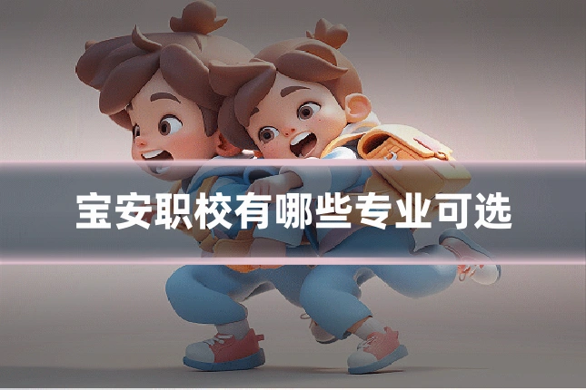 宝安职校有哪些专业可选