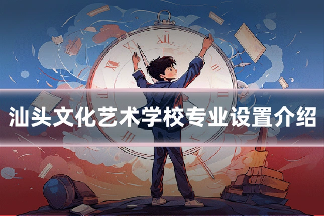 汕头文化艺术学校专业设置介绍