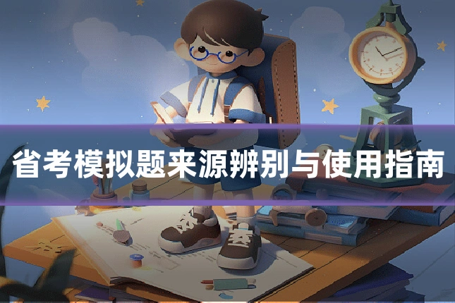 省考模拟题来源辨别与使用指南