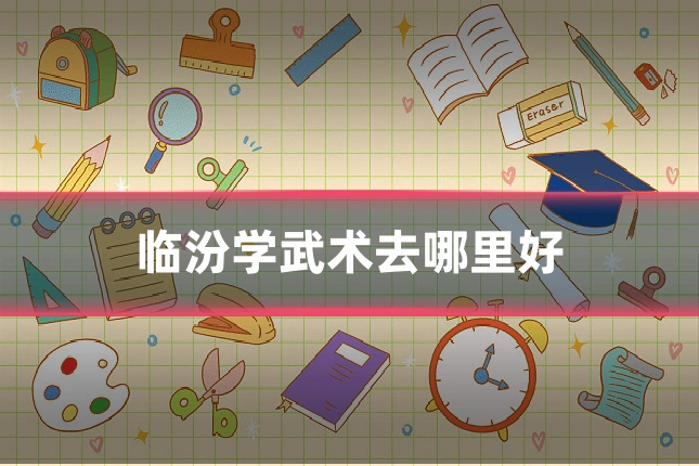 临汾学武术去哪里好