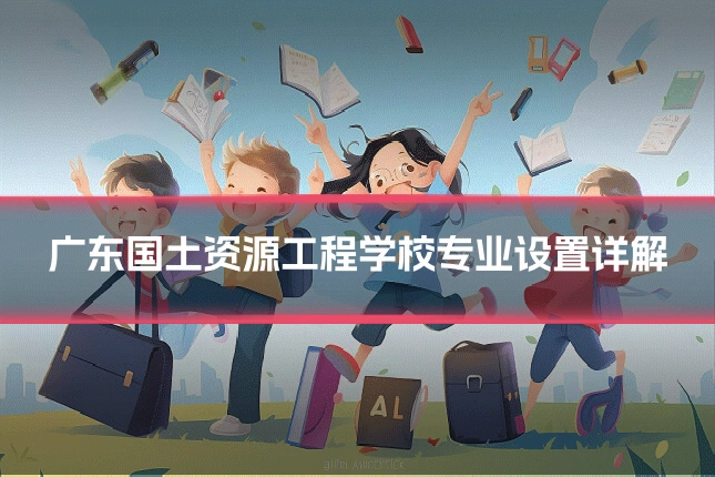 广东国土资源工程学校专业设置详解