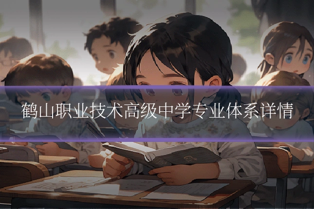 鹤山职业技术高级中学专业体系详情