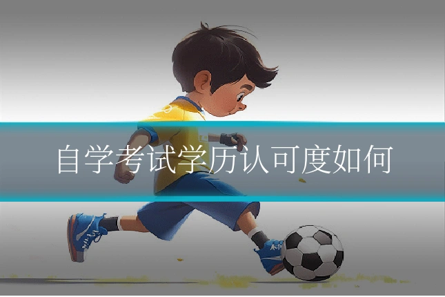 自学考试学历认可度如何