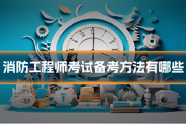 消防工程师考试备考方法有哪些