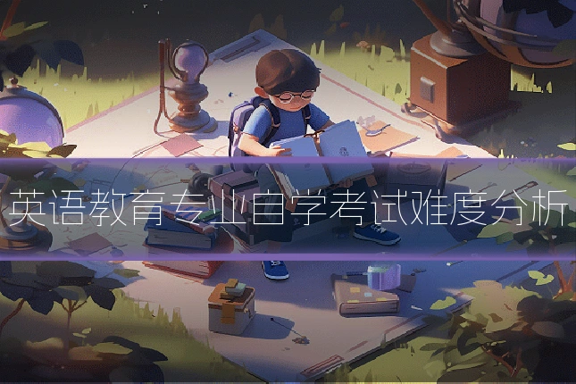 英语教育专业自学考试难度分析