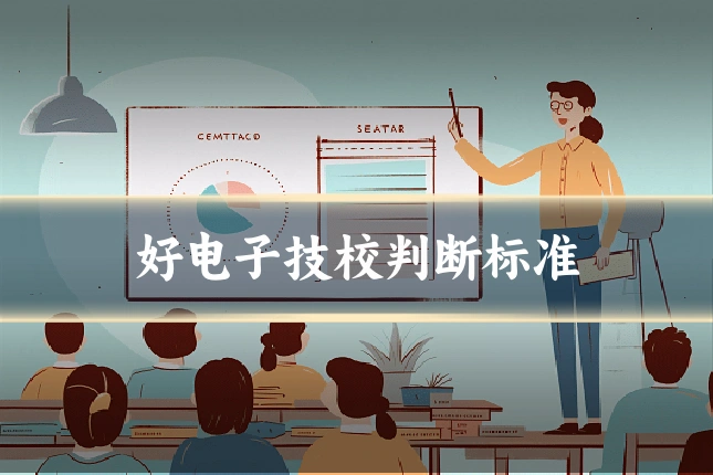 好电子技校判断标准