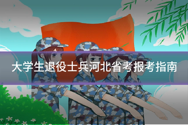 大学生退役士兵河北省考报考指南