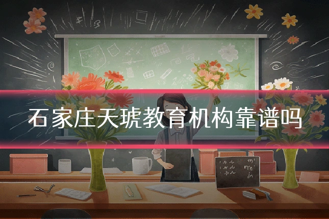 石家庄天琥教育机构靠谱吗