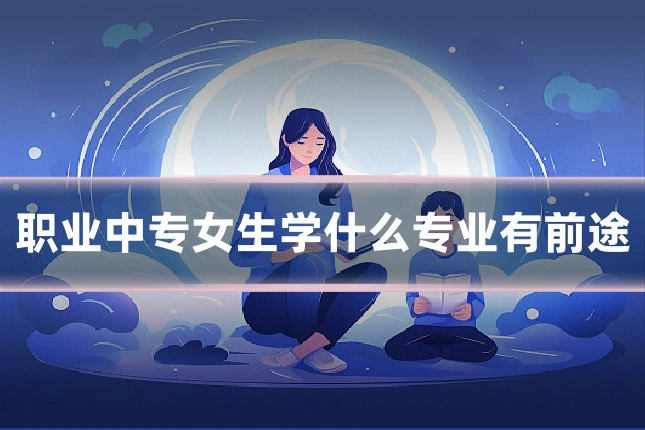 职业中专女生学什么专业有前途