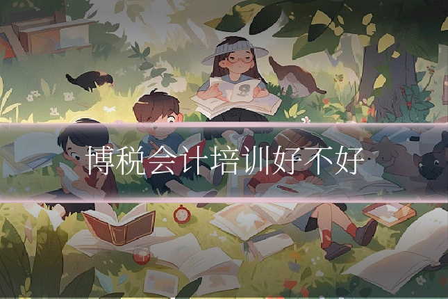 博税会计培训好不好