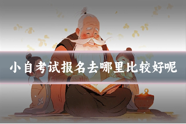小自考试报名去哪里比较好呢