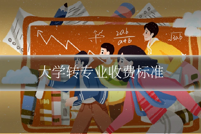大学转专业收费标准